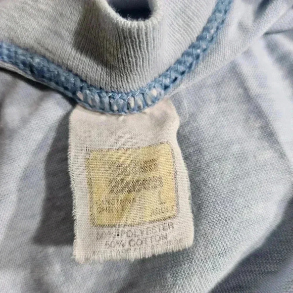 Vintage Single Stich "My Son is in the Navy" Navy Mom T Shirt - Picture 7 of 7